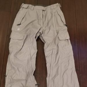 Women's Columbia Ski Pants Small Grey